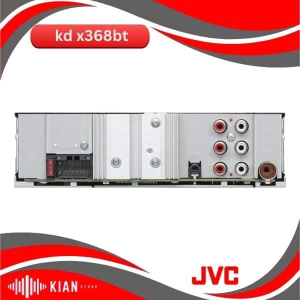 پخش جی وی سی kd x368bt — تصویر ۳