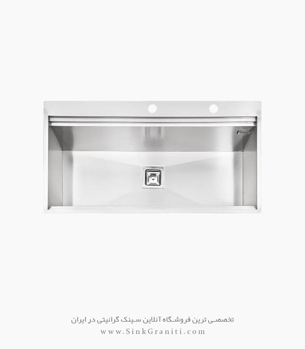 سینک پرنیان استیل مدل PS4209 توکار جامایع دار R0