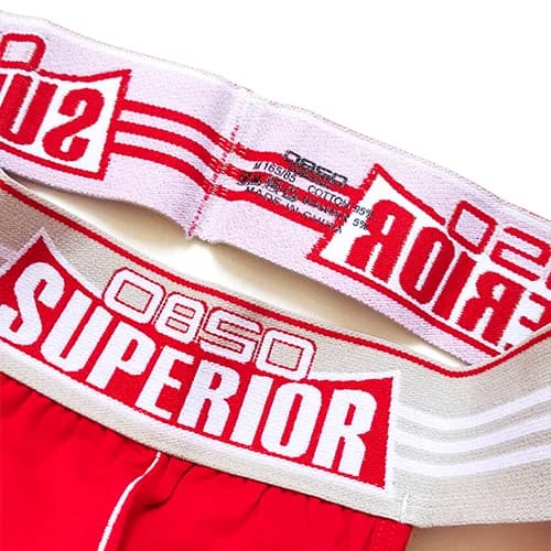 شورت مردانه Jockstrap اورجینال برند 0850 (BS) – ORLVS فانتزی پشت باز 2 بند قرمز — تصویر ۶
