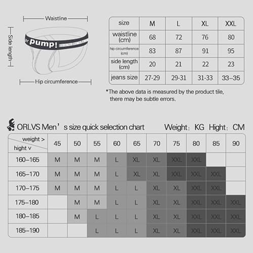 شورت مردانه Jockstrap اورجینال برند پامپ Pump فانتزی پشت باز 2 بند — تصویر ۶