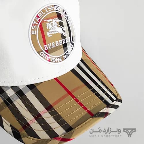 کلاه کپ (لبه دار) مردانه بربری لندن Burberry London — تصویر ۶