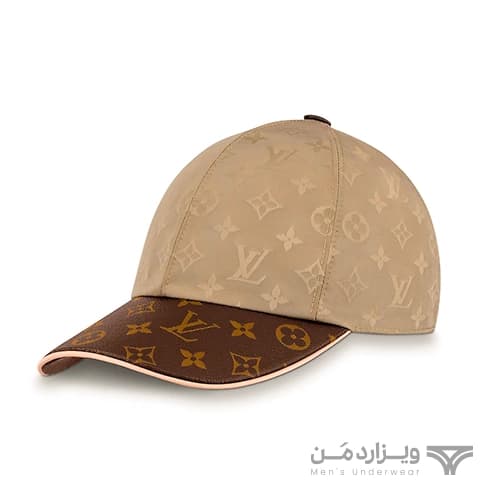 کلاه کپ (لبه دار) مردانه لویی وُیتون LOUIS VUITTON پاریس لبه چرمی — تصویر ۲