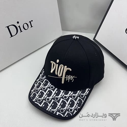 کلاه کپ (لبه دار) مردانه دیور Dior پاریس اورجینال وارداتی — تصویر ۷