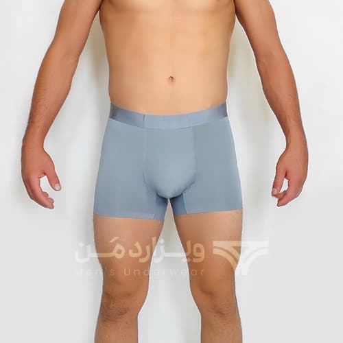 پک 3 تایی شورت مردانه ابریشمی یخی پادار وارداتی — تصویر ۴