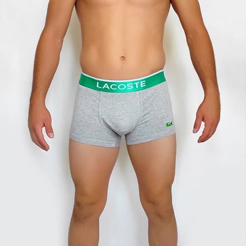 پک پرمیوم 4 تایی شورت مردانه لاگوست Lacoste اورجینال باکسر بریف Premium — تصویر ۶