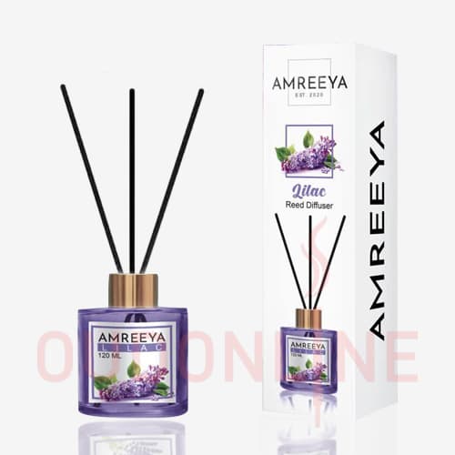 خوشبو کننده هوا آمریا Amreeya مدل لیلاک (یاس بنفش) Lilac حجم 120 میلی لیتر