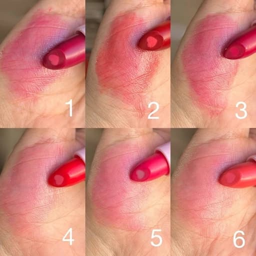 بالم لب قلبی فانتزی کیوت پینترستی صورتی رژ قلب دار پینترستی موم عسل نرم کننده آبرسان و مرطوب کننده لب ها — تصویر ۴
