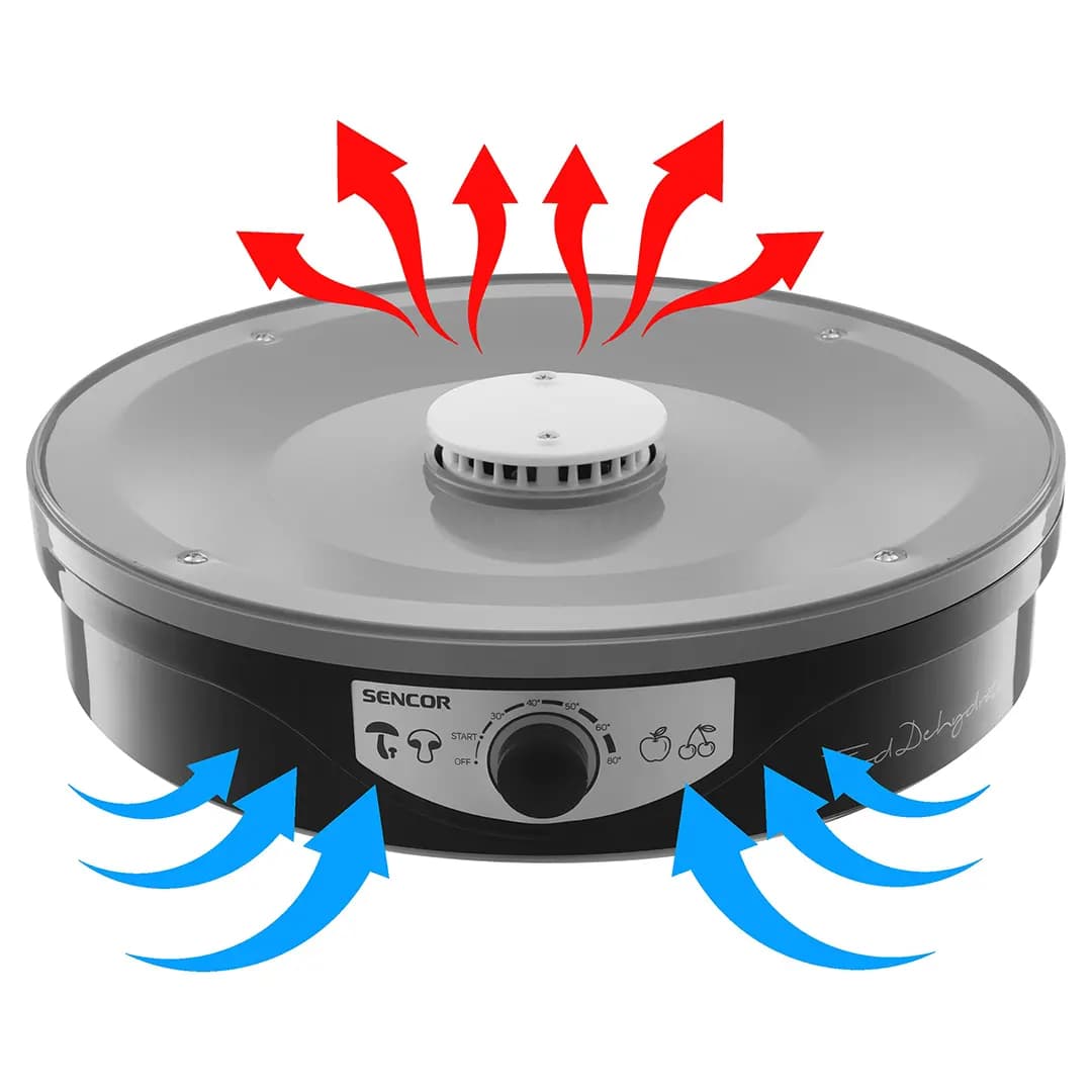 میوه خشک کن سنکور مدل SFD-3109BK — تصویر ۵