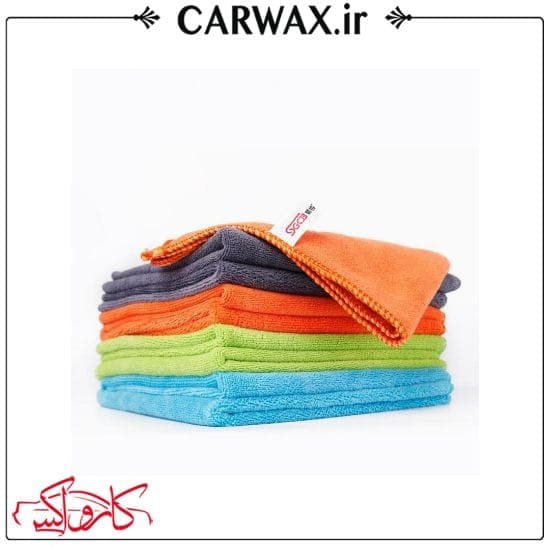 دستمال میکروفایبر 40*40 دیتیلینگ خودرو اس جی سی بی SGCB All Purpose Microfiber