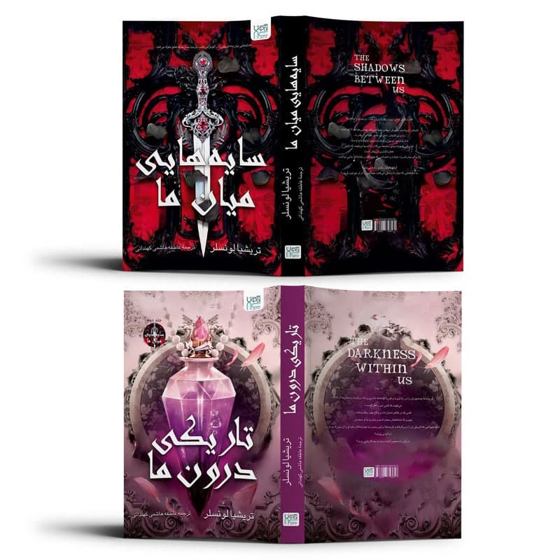 کتاب سایه هایی میان ما و تاریکی درون ما اثر تریشیا لونسلر ترجمۀ عاطفه هاشمی نشر آذرگون 2 جلدی — تصویر ۳