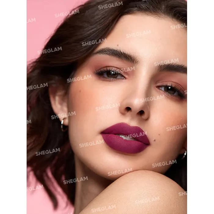 رژ جامد مات شیگلم Sheglam سری Matte Allure رنگ Cabana — تصویر ۴