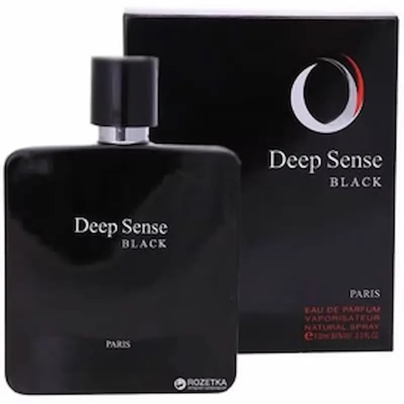 ادکلن دیپ سنس مشکی مردانه الیزه فشن رایحه گرم و تلخ 100ML
