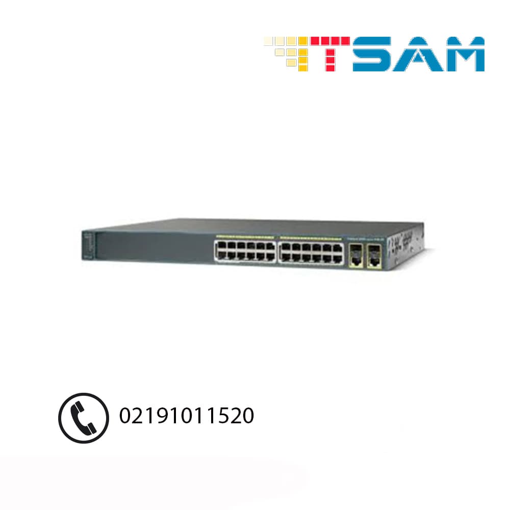 سوئیچ سیسکو Cisco WS-C2960+24LC-L