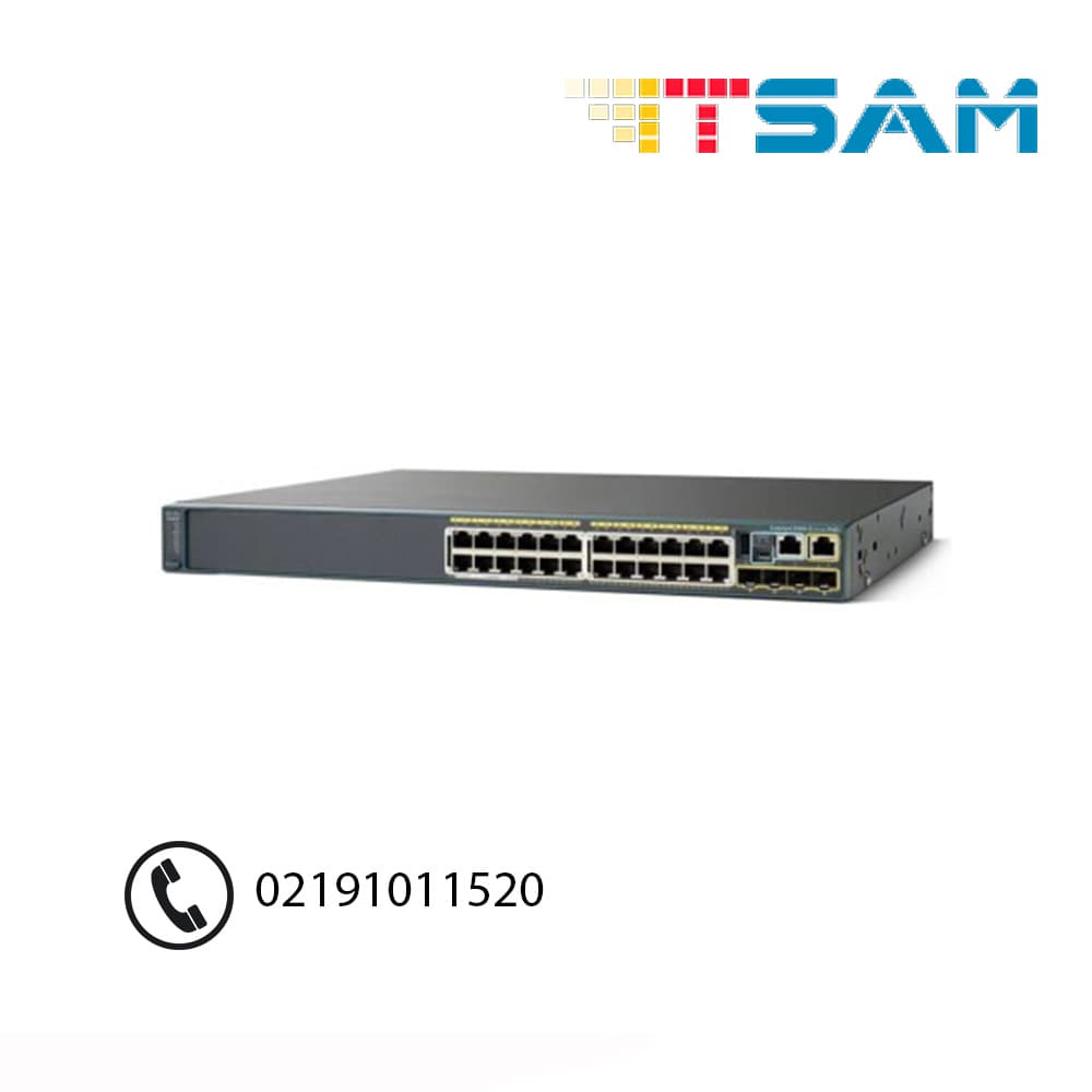 سوئیچ سیسکو Cisco WS-C2960S-F24PS-L — تصویر ۲