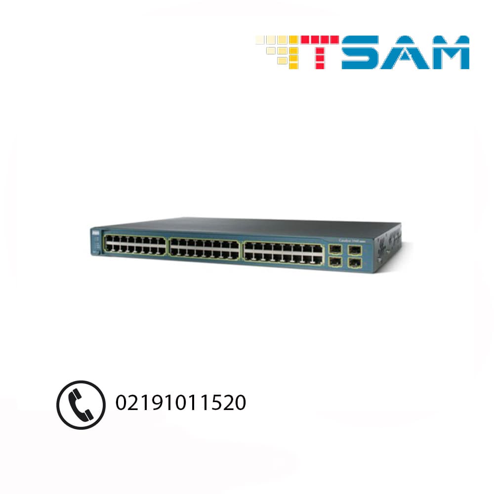 سوئیچ سیسکو Cisco WS-C3560G-48TS-E