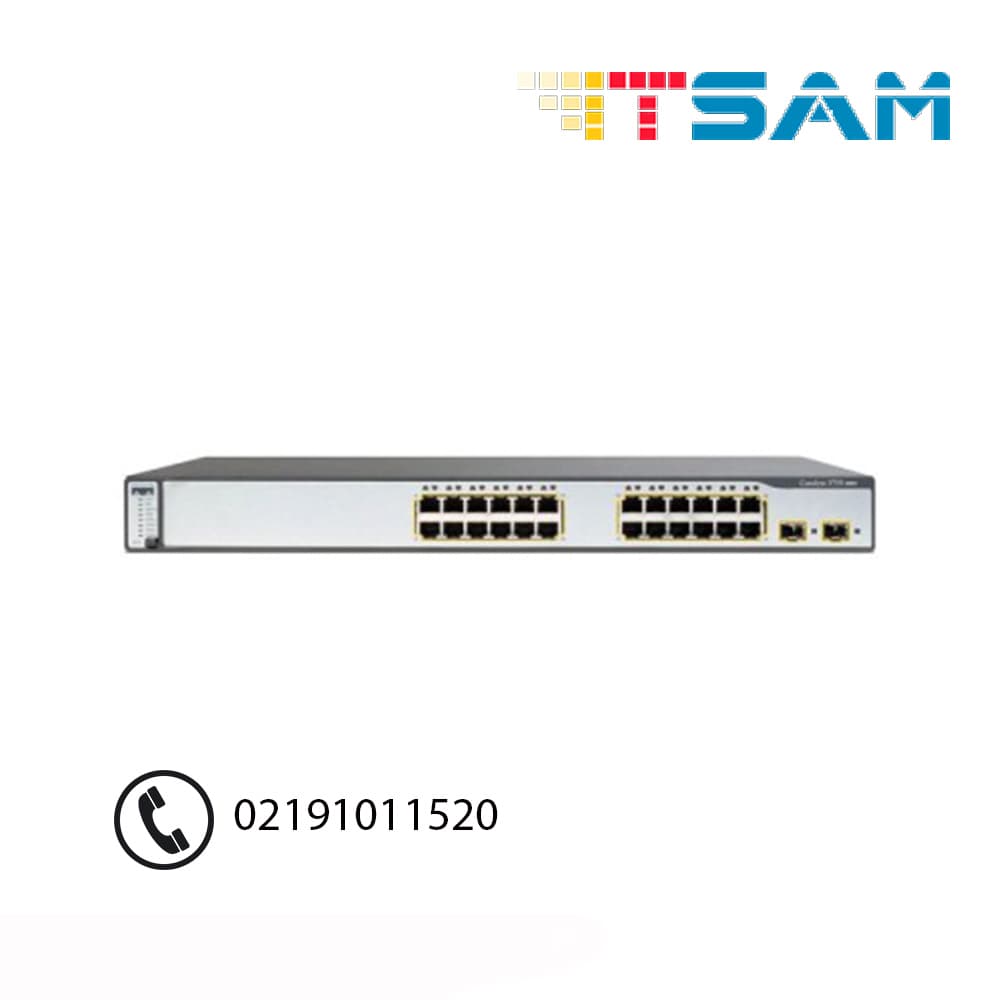 سوئیچ سیسکو Cisco WS-C3750-24P-AP25