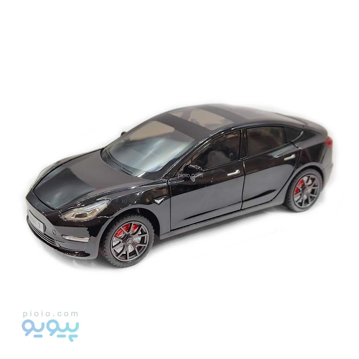 ماکت ماشین فلزی طرح تسلا برقی MODEL 3 تک و عمده