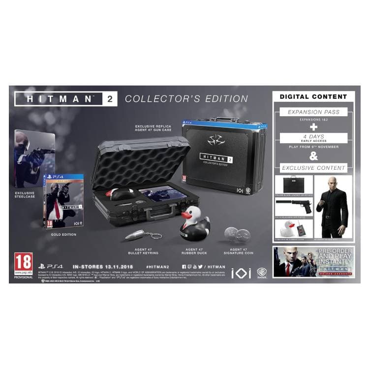 دیسک بازی Hitman 2 Collectors Edition – مخصوص PS4 — تصویر ۲