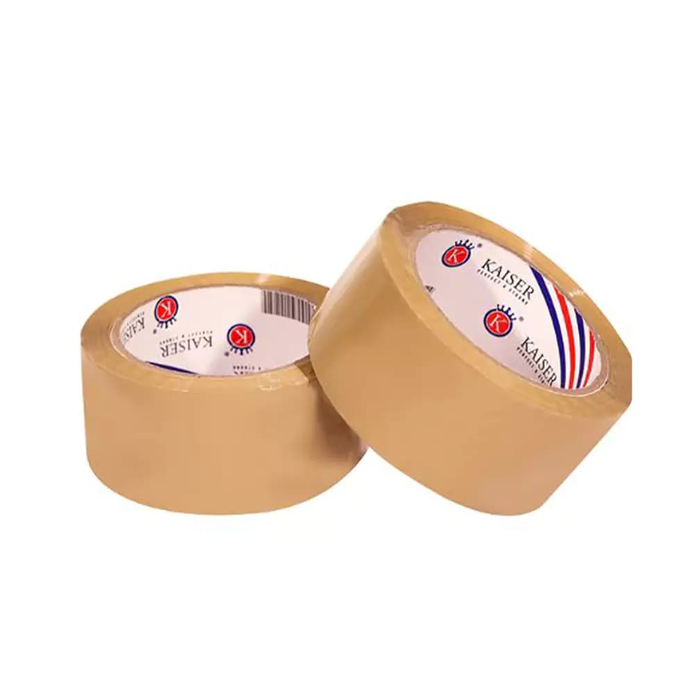 چسب پهن 90 یارد 50 میکرون قهوه ای مدل SK104 کایزر