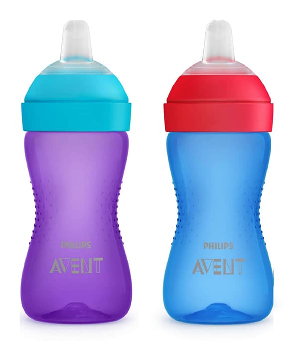 لیوان آبمیوه خوری 300 میل سوپاپ دار اونت Avent — تصویر ۲