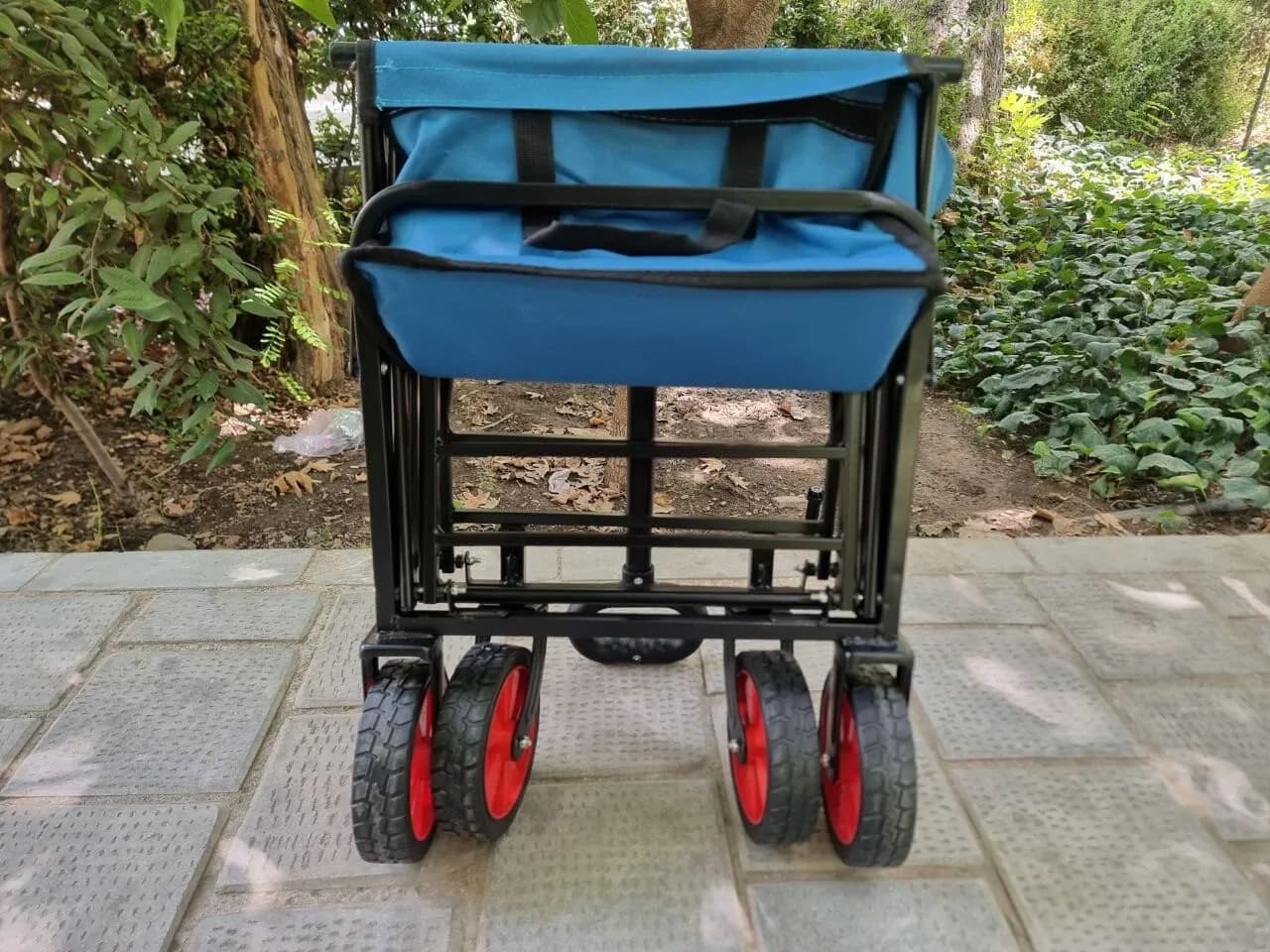 چرخ دستی کمپینگ بزرگ تاشو باس مدل Trolley B — تصویر ۲
