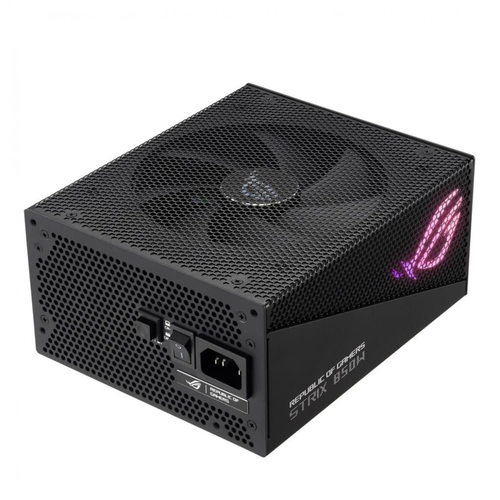 منبع تغذیه ایسوس STRIX 850W Gold Aura Edition — تصویر ۲