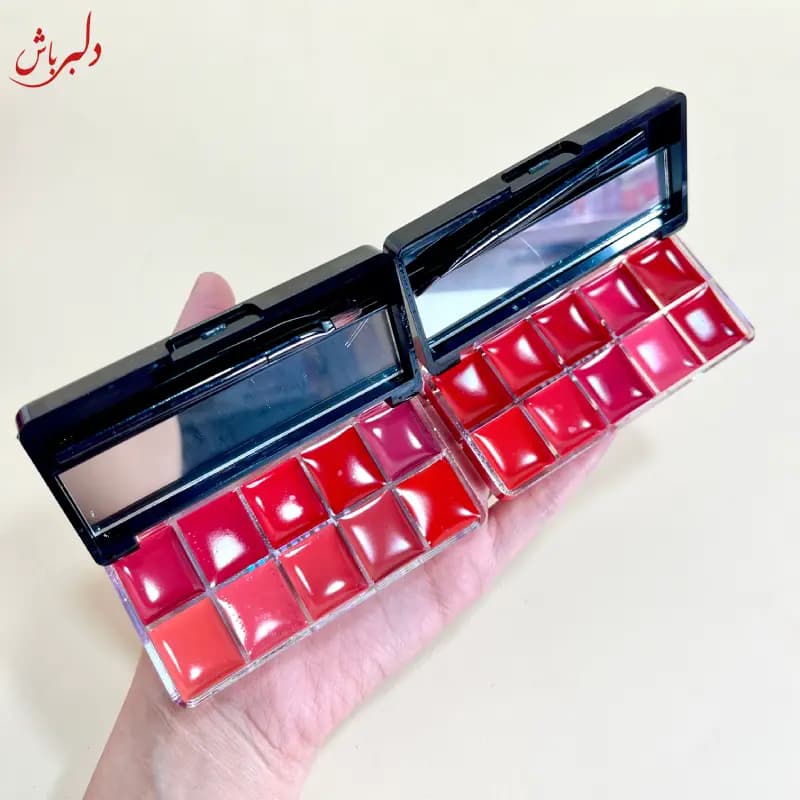 پالت رژلب ۱۰ رنگ دایسل — تصویر ۵