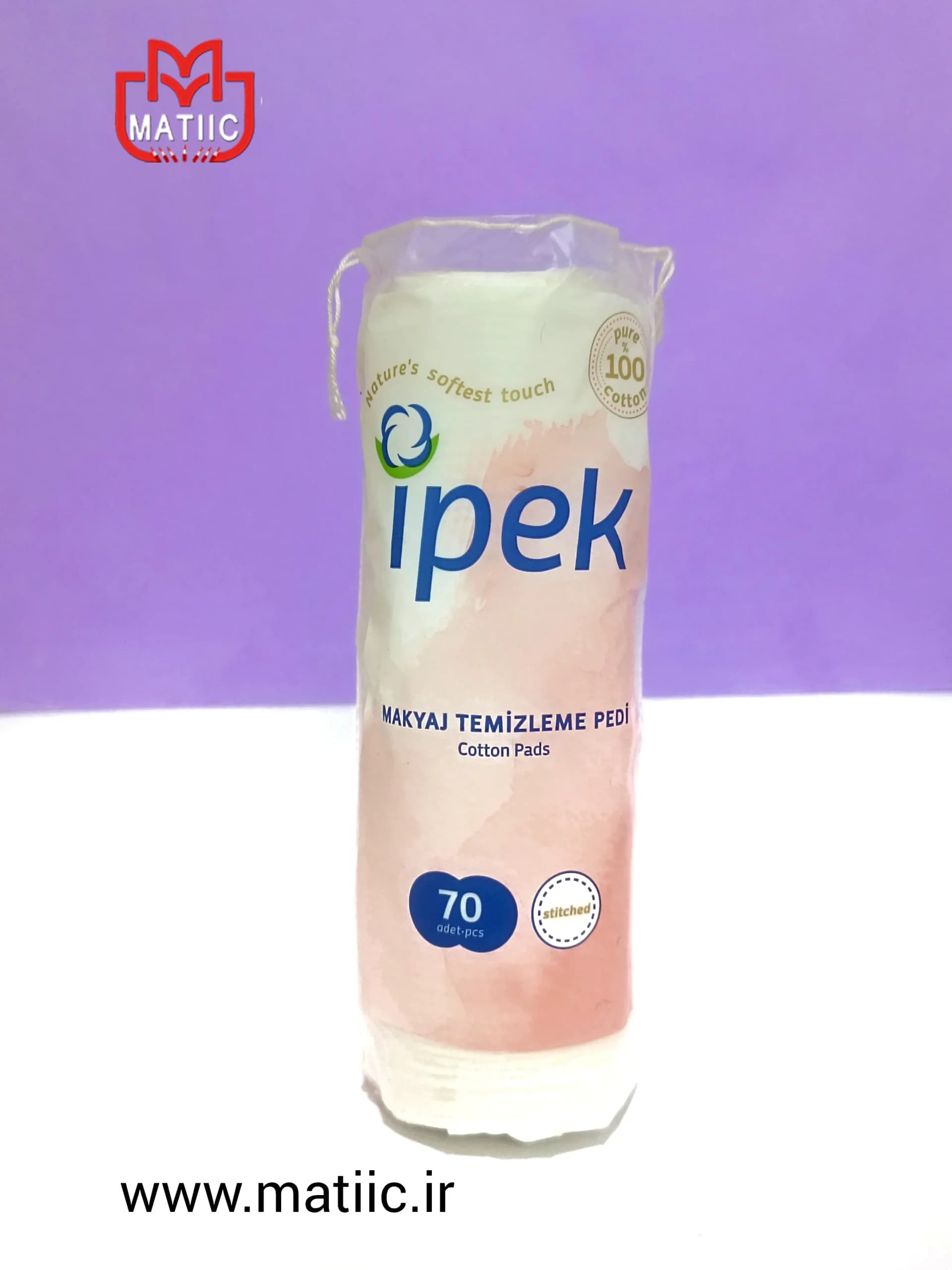 پد آرایش پاک کن ایپک 70 تایی – Ipek Cotton Pads