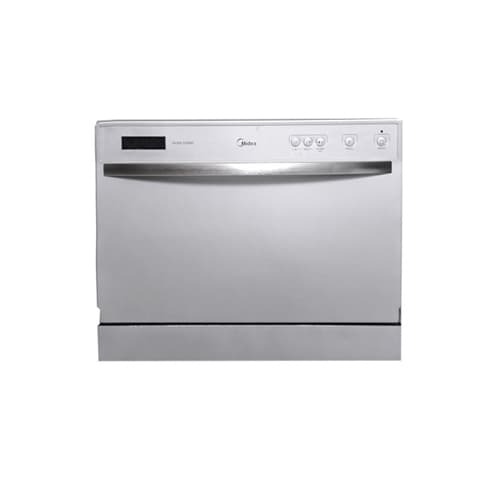 ماشین ظرفشویی 6 نفره رومیزی مایدیا مدل WQP6-3206BW