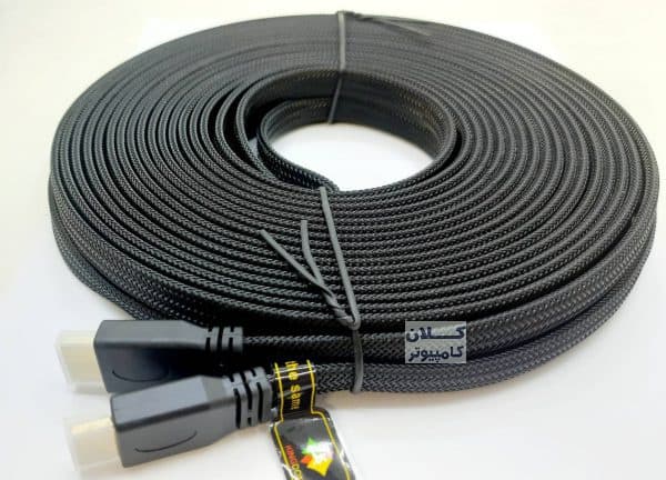 کابل HDMI فلت کنفی kingdom متراژ 20 متر