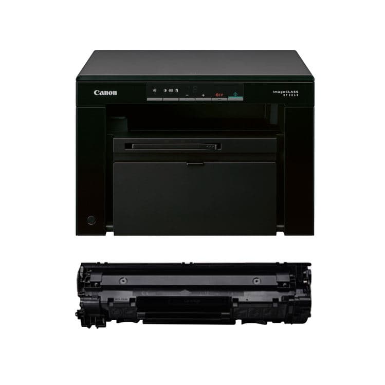 پرینتر چندکاره لیزری کانن مدل imageclass MF3010 به همراه کارتریج