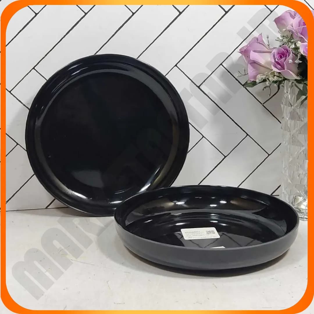 بشقاب لومینارک P25040 مشکی مهروز