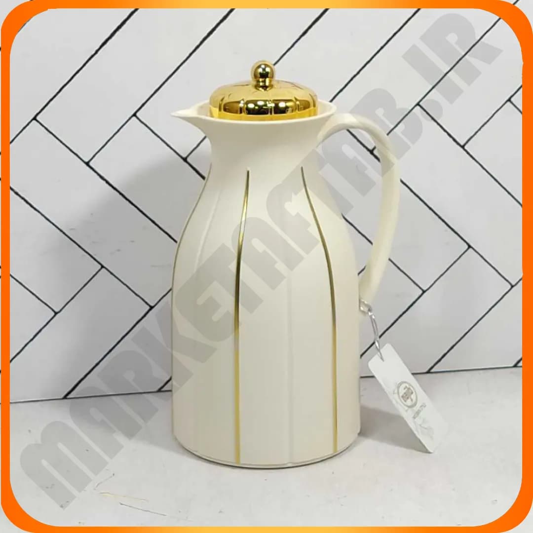 فلاکس 1 لیتر سفید طلا 5792A نجیب