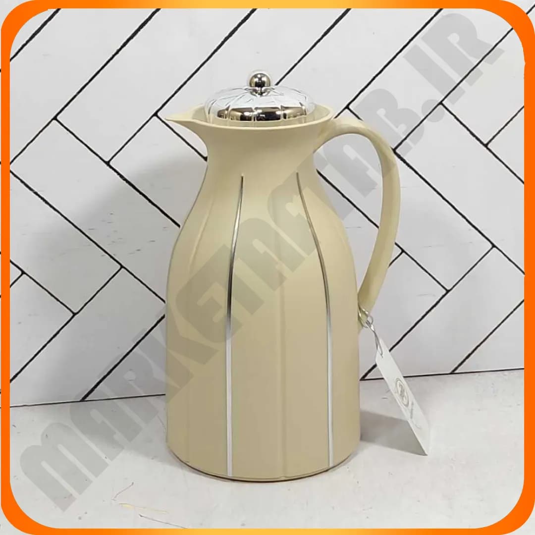 فلاکس 1 لیتر کرم نقره 5792D نجیب