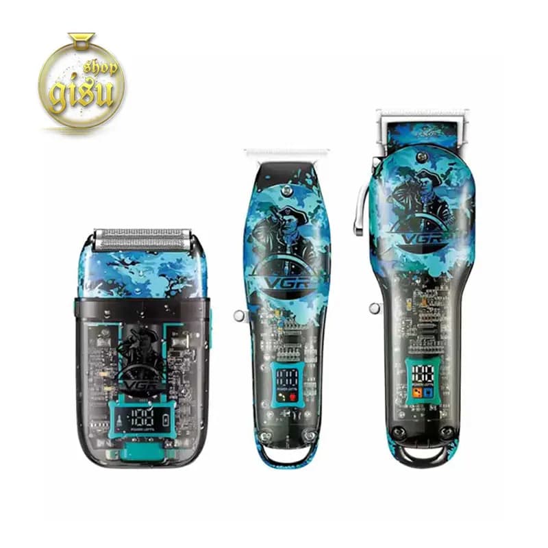 ماشین اصلاح موی سر و صورت 3کاره وی جی آر VGR مدل V-645