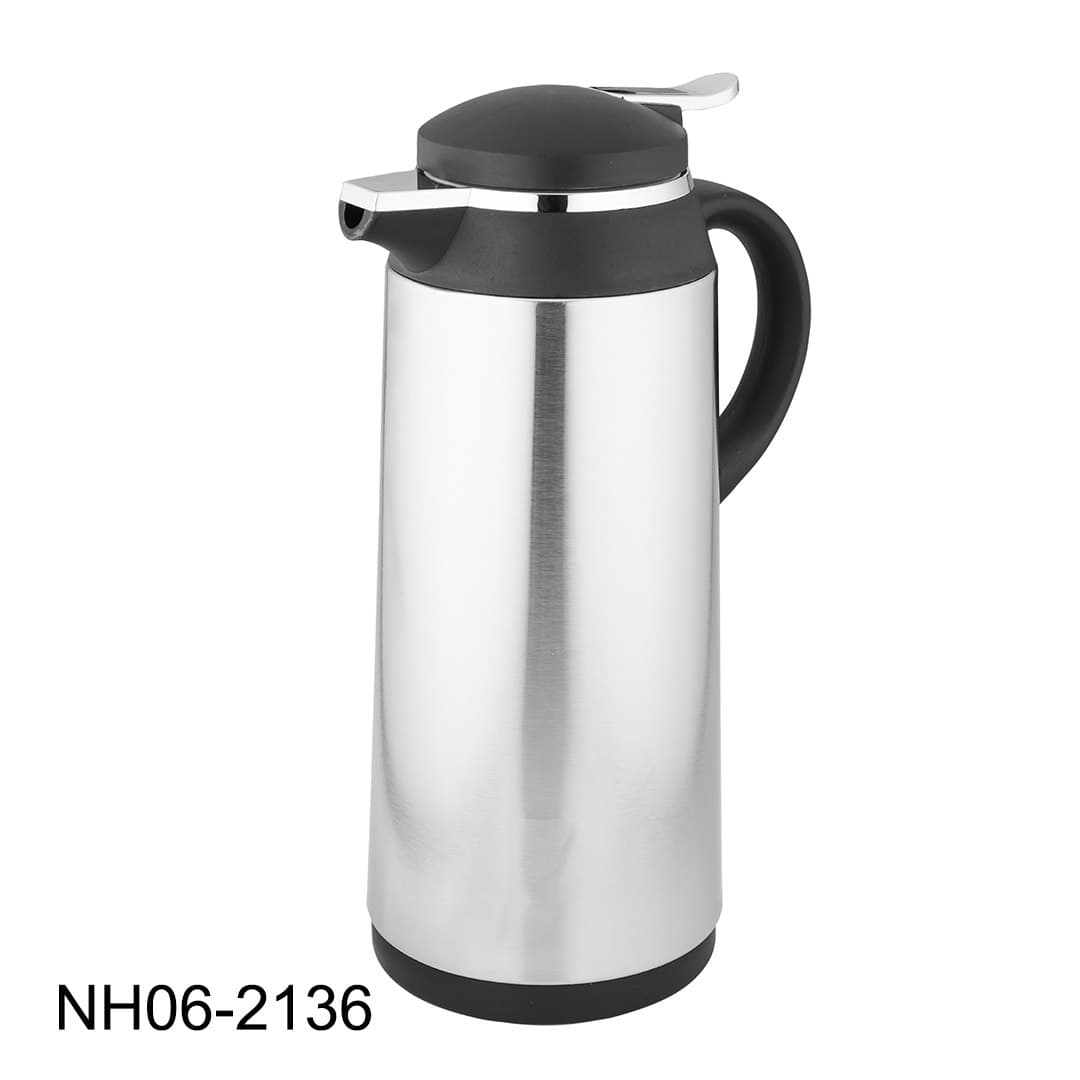 فلاسک استیل ۱.۹ لیتری چای نیوهوم مدل NH06-2136
