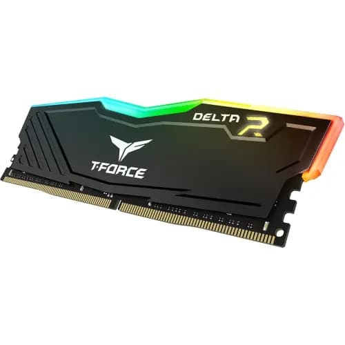 رم کامپیوتر تیم گروپ TeamGroup T-Force DELTA RGB DDR4 16GB Dual 3200MHz CL16 — تصویر ۲
