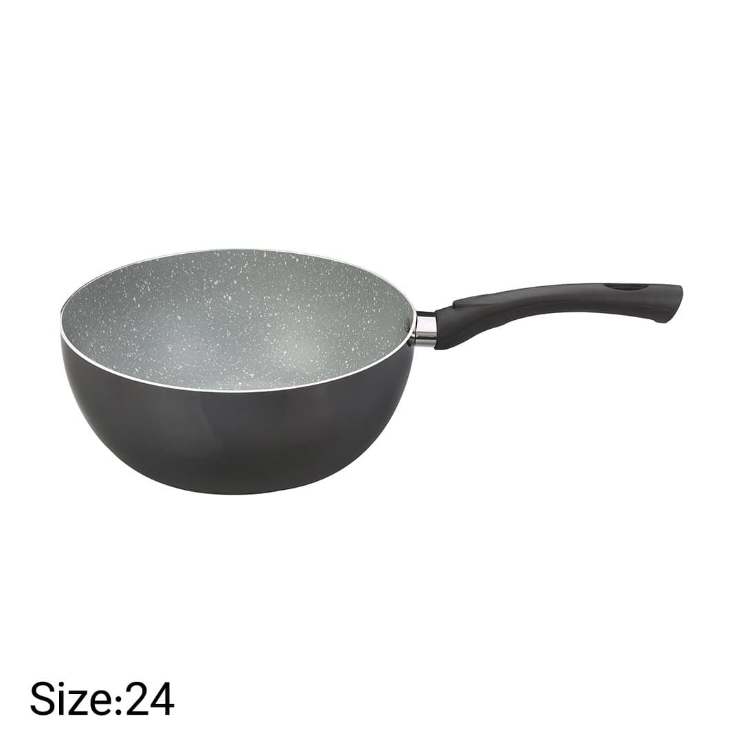 تابه وک تک دسته گرانیتی نچسب نیوهوم سایز ۲۸ مدل NH13-0043 — تصویر ۳