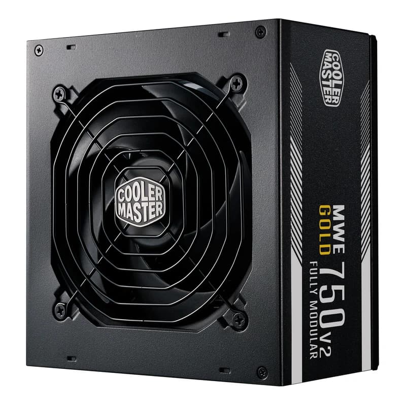 پاور استوک کولر مستر Cooler master MWE 750W V2 GOLD FULL MODULAR — تصویر ۸