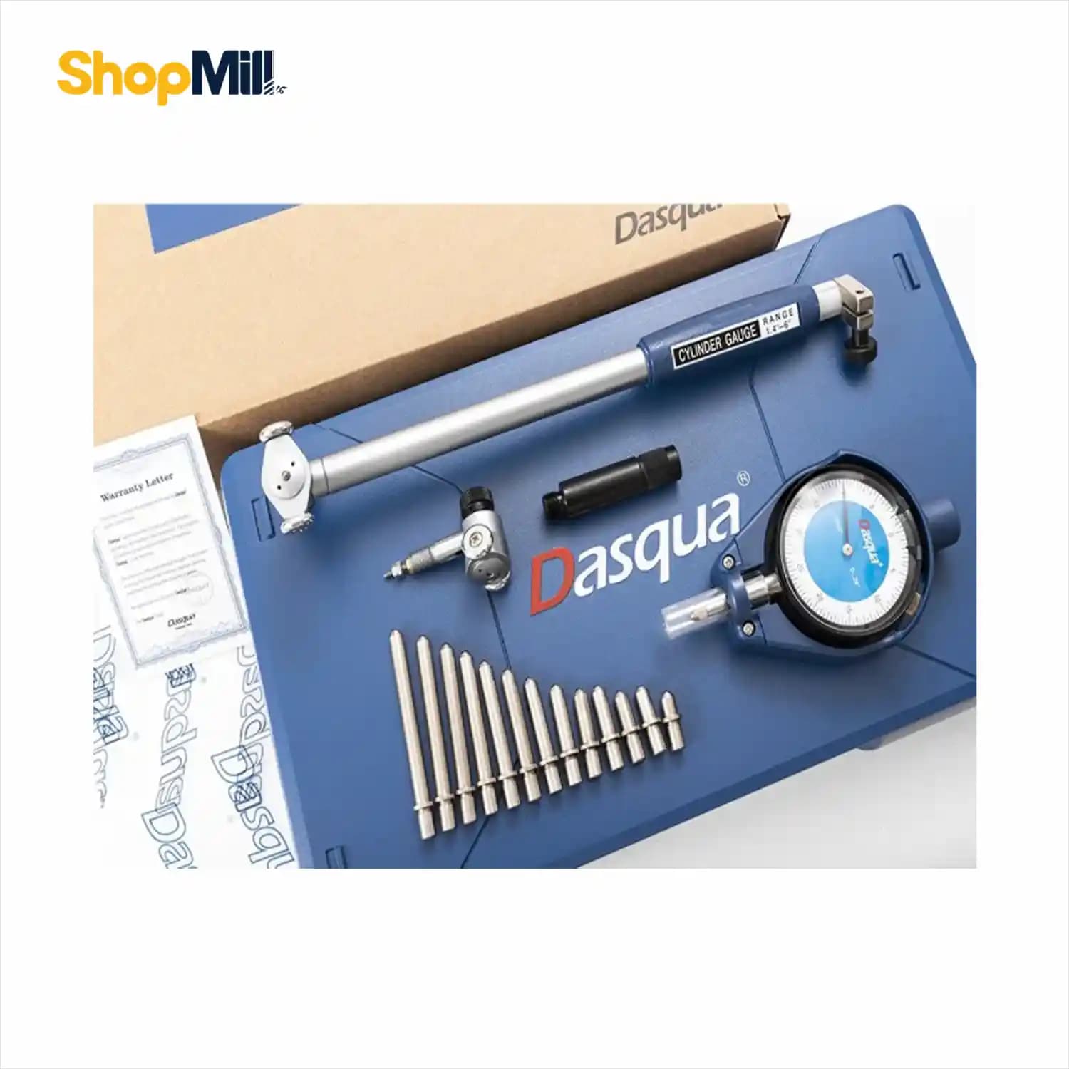 گيج داخل سيلندر ساعتی 18-10 میلی متر با پراب های سراميکی داسکوا (Dasqua) مدل 5511-1110-B — تصویر ۳