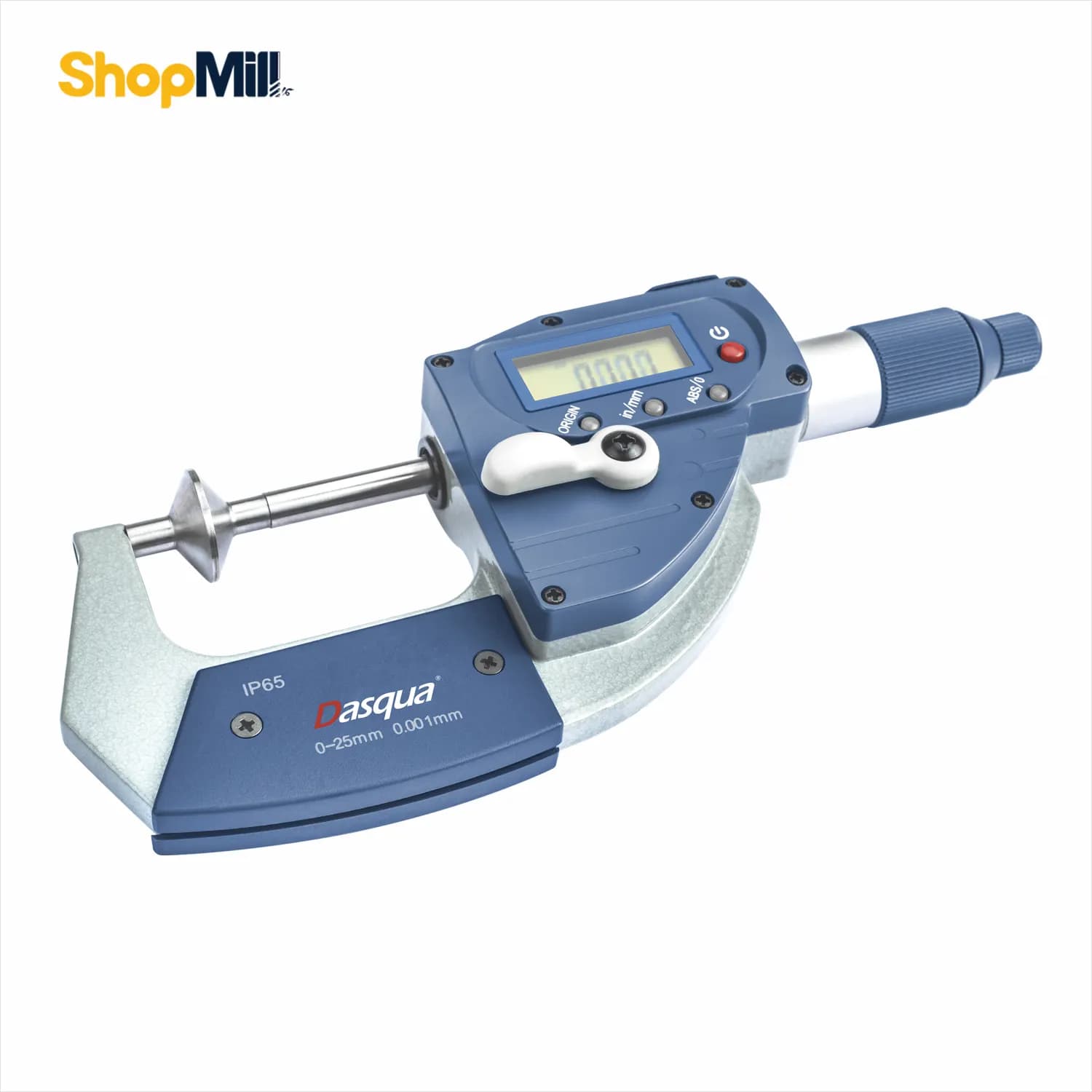 میکرومتر خارج دیسکی دیجیتال 50-25 میلی متر داسکوا (Dasqua) مدل 2108-4220 — تصویر ۲