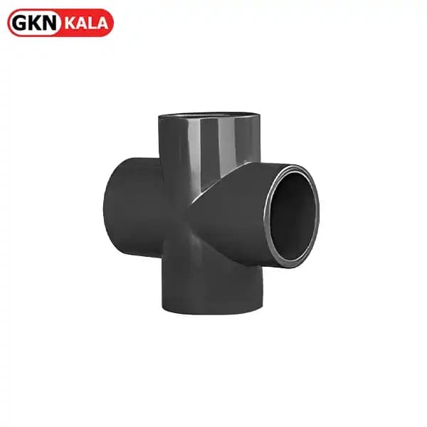چهار راه 90 درجه UPVC ویسپار