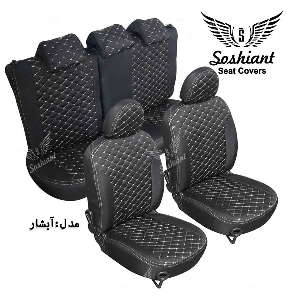 روکش صندلی دنا و دناپلاس پارچه تیار مدل آبشار