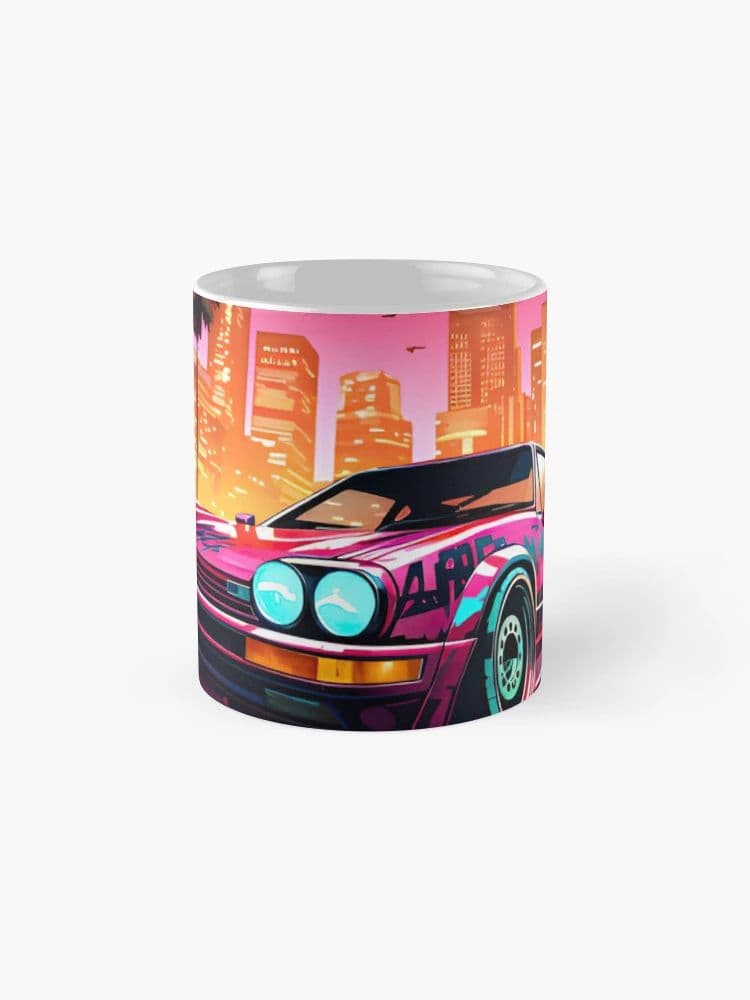 ماگ گیمینگ طرح GTA Sports Car Poster — تصویر ۲