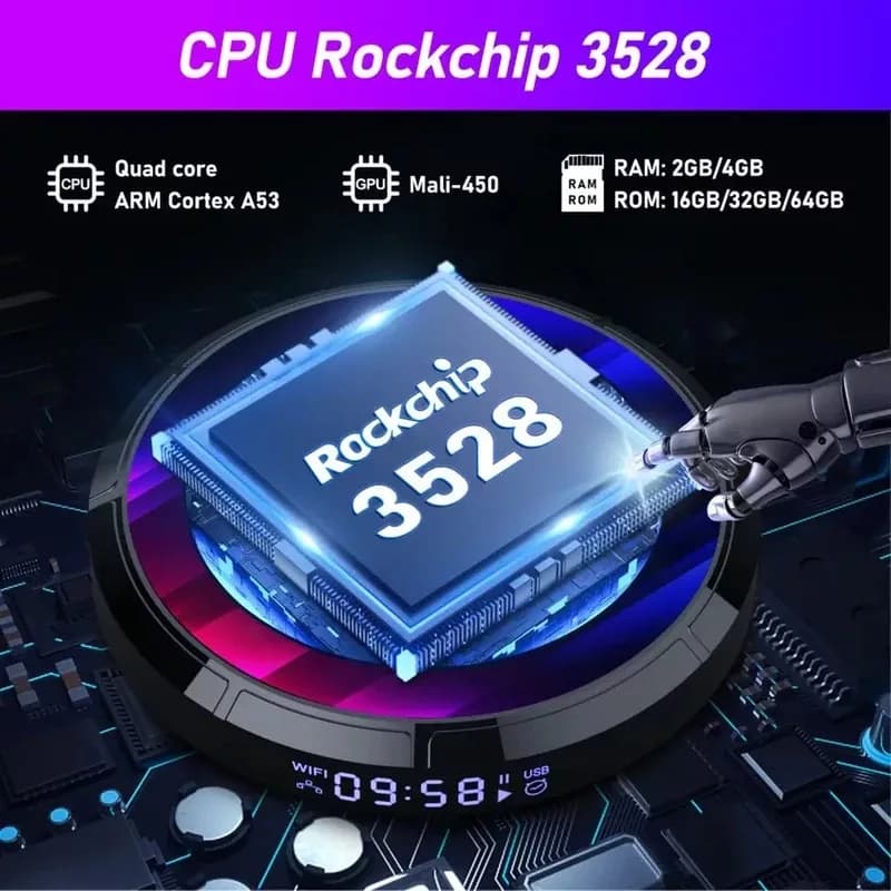 اندروید باکس اچ 96 مدل Max 13 4/64GB — تصویر ۲