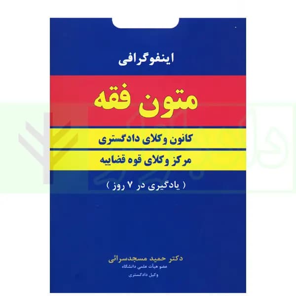 اینفوگرافی متون فقه (کانون وکلای دادگستری و مرکز وکلای قوه قضاییه) | دکتر مسجدسرائی — تصویر ۲