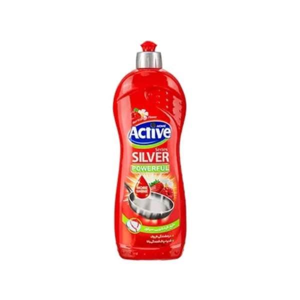 مایع ظرفشویی اکتیو رایحه توت فرنگی – 750 گرم