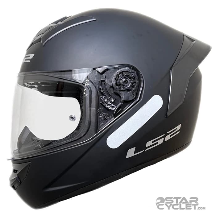 کلاه کاسکت فک ثابت ال اس 2 مدل ROOKIE FF352 MATT BLACK — تصویر ۳