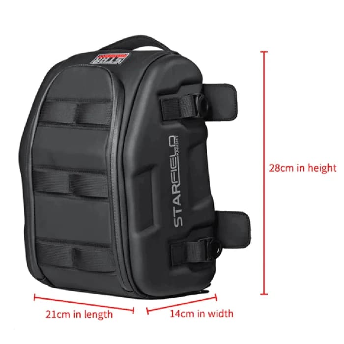 کیف روباکی موتورسیکلت STAR FIELD مدل SKB376 BLACK — تصویر ۳