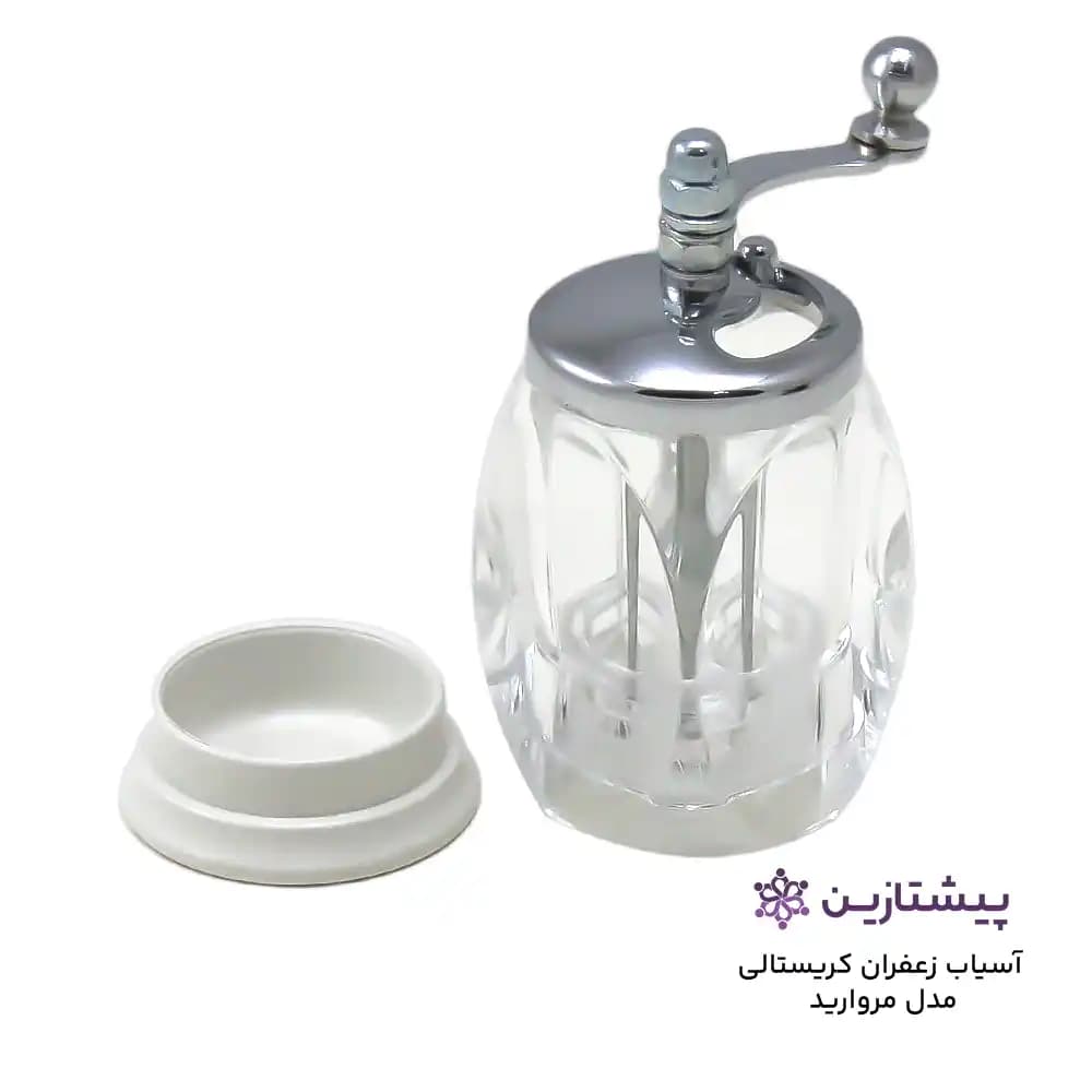 زعفران ساب کریستالی مدل مروارید گل ساب تیغه پلاستیکی — تصویر ۲
